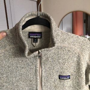 Patagonia Full Zip Better Sweater in Pelican